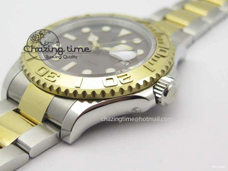 MiroTime 0515 Durable Yacht-Master 116622 BP-Maker Best Edition SS YG Gray Dial On SS YG Bracelet SA 3810